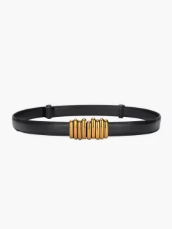 COMMENSE Belts & Chain|Accessories^Vintage Faux Leather Belt Black