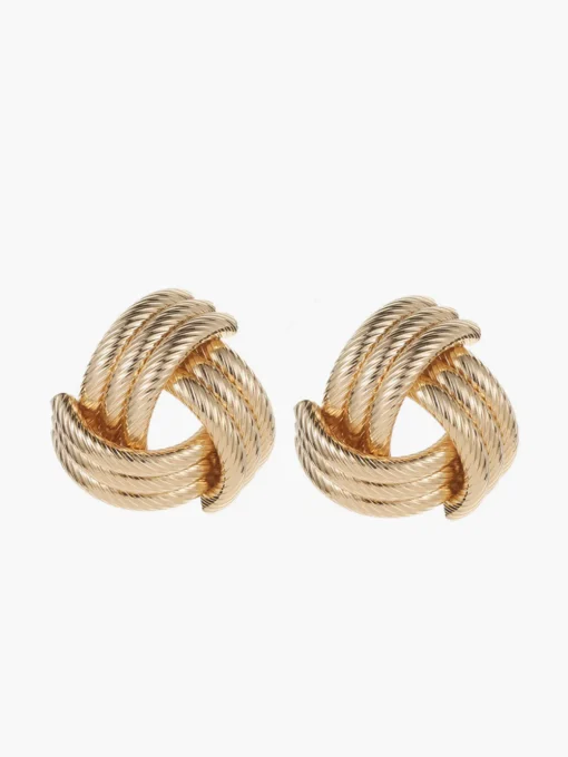 COMMENSE Earrings|Accessories^Vintage knotted Earnings Gold