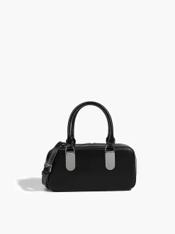 COMMENSE Bags|Accessories^Vintage Pillow Look Tote Bag Black
