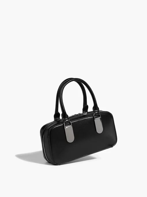 COMMENSE Bags|Accessories^Vintage Pillow Look Tote Bag Black