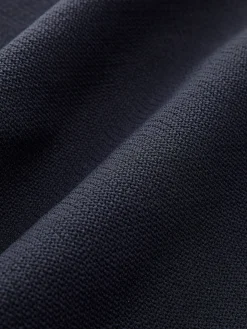 COMMENSE Knitwear|Tops^V-Neck Ruffle Button Cardigan Navy