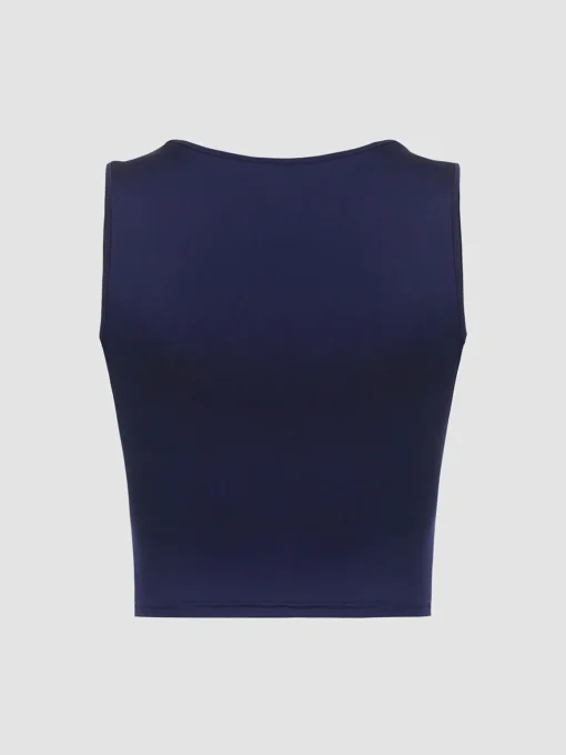 COMMENSE Sweater Tops|Tank Tops & Camis^Weekend Baddie Tank Top Navy