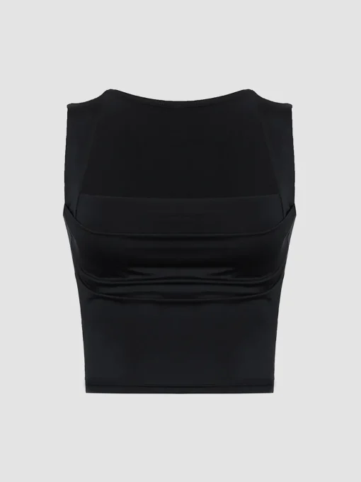 COMMENSE Sweater Tops|Tank Tops & Camis^Weekend Baddie Tank Top Navy
