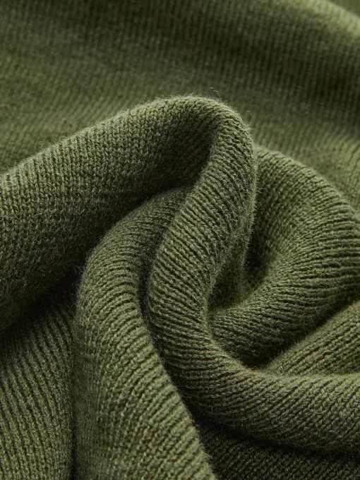 COMMENSE Sweater Tops|Sweaters & Cardigans^Wool-Blend Asymmetrical Neck Knit Top White