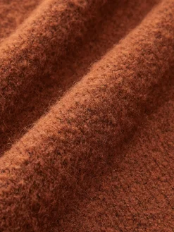 COMMENSE Knitwear|Tops^Wool-Blend Beaded-Detail Sweater LightBrown