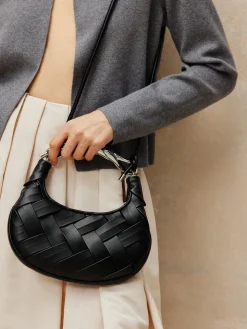 COMMENSE Bags|Accessories^Woven Braided Bag Black