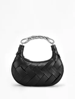 COMMENSE Bags|Accessories^Woven Braided Bag Black