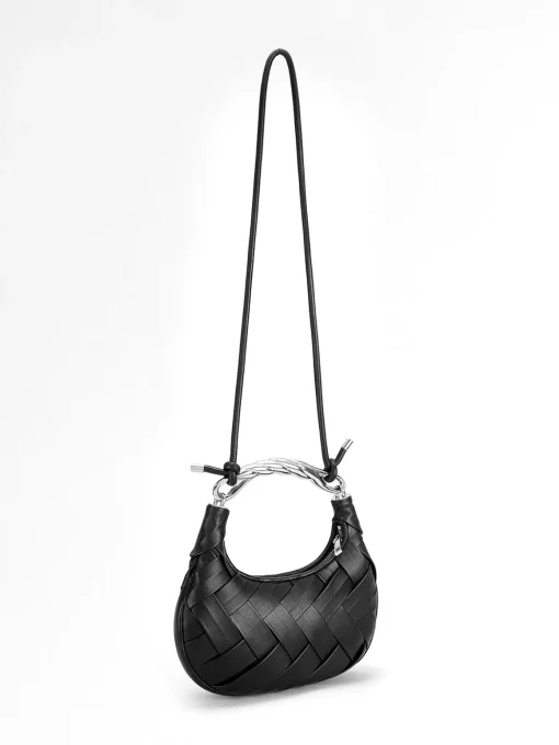 COMMENSE Bags|Accessories^Woven Braided Bag Black