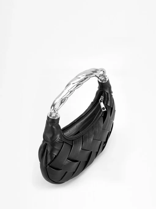 COMMENSE Bags|Accessories^Woven Braided Bag Black